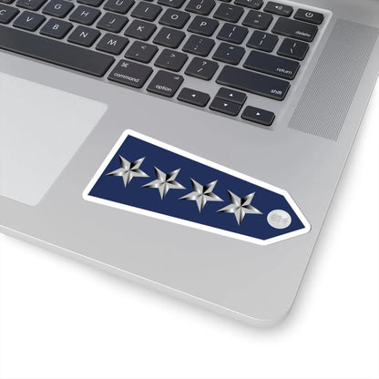 US Air Force O10 shoulderboard rotated 1949-1999 (United States) (Military Rank) STICKER Vinyl Kiss-Cut Decal - The Sticker Space