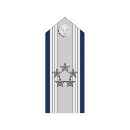 US Air force O11 mess (United States) (Military Rank) STICKER Vinyl Kiss-Cut Decal 2 Inch White - The Sticker Space