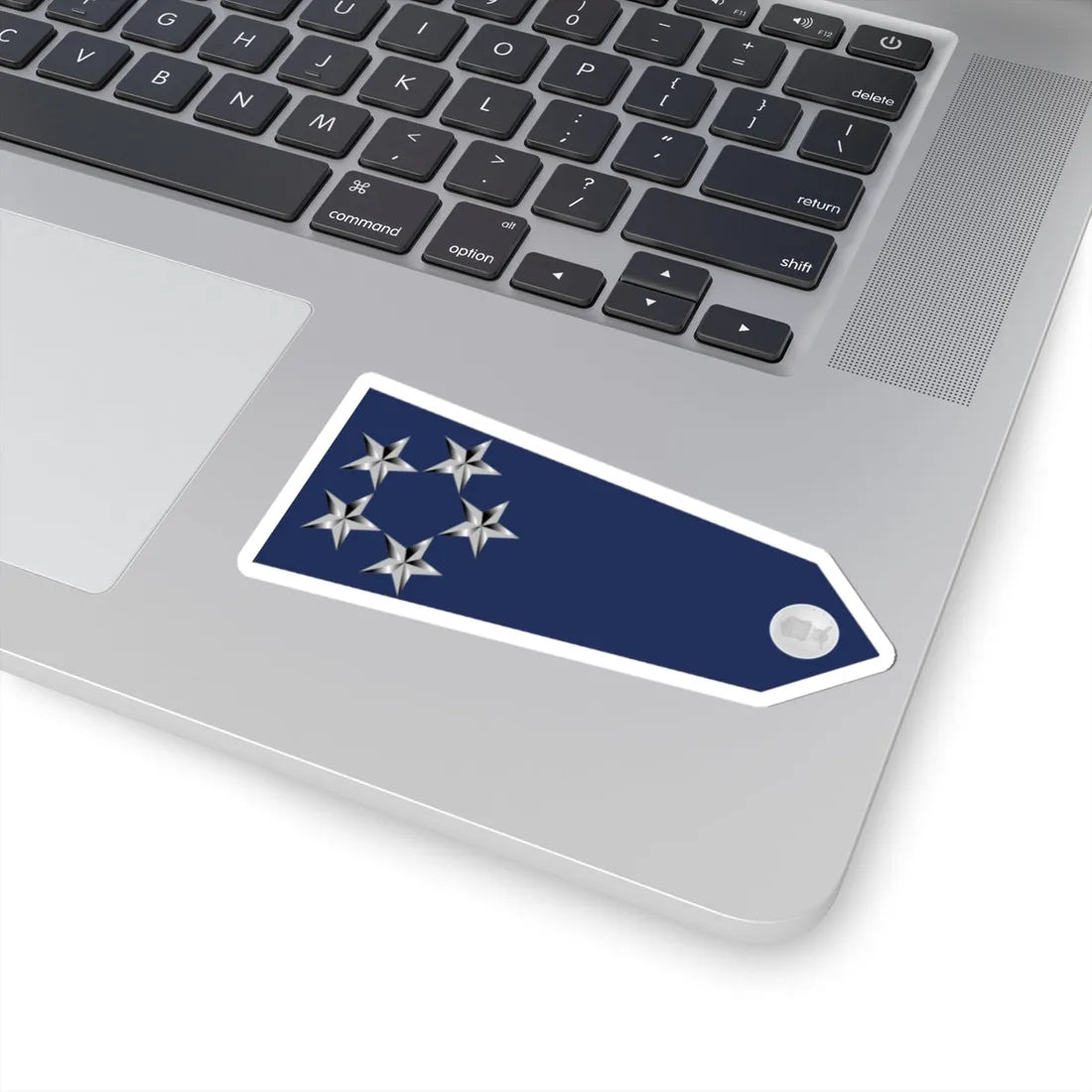 US Air Force O11 shoulderboard rotated 1949-1999 (United States) (Military Rank) STICKER Vinyl Kiss-Cut Decal - The Sticker Space