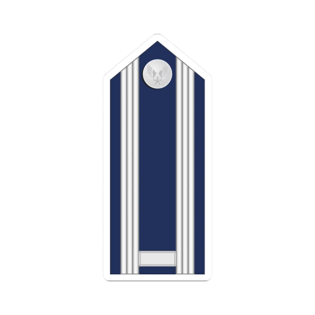 US Air force O2 mess (United States) (Military Rank) STICKER Vinyl Kiss-Cut Decal 2 Inch White - The Sticker Space