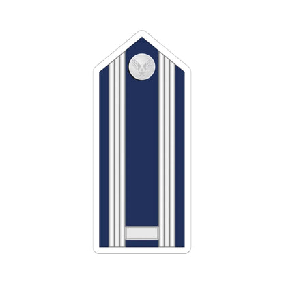 US Air force O2 mess (United States) (Military Rank) STICKER Vinyl Kiss-Cut Decal 4 Inch White - The Sticker Space