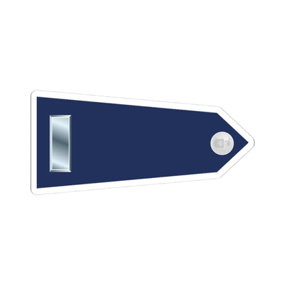 US Air Force O2 shoulderboard rotated 1949-1999 (United States) (Military Rank) STICKER Vinyl Kiss-Cut Decal 3 Inch White - The Sticker Space