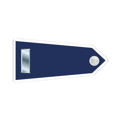 US Air Force O2 shoulderboard rotated 1949-1999 (United States) (Military Rank) STICKER Vinyl Kiss-Cut Decal 4 Inch White - The Sticker Space