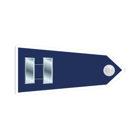 US Air Force O3 shoulderboard rotated 1949-1999 (United States) (Military Rank) STICKER Vinyl Kiss-Cut Decal 2 Inch White - The Sticker Space