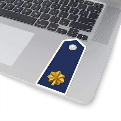 US Air Force O4 shoulderboard (United States) (Military Rank) STICKER Vinyl Kiss-Cut Decal - The Sticker Space