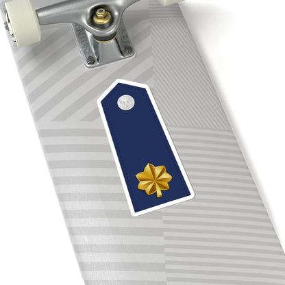 US Air Force O4 shoulderboard (United States) (Military Rank) STICKER Vinyl Kiss-Cut Decal - The Sticker Space