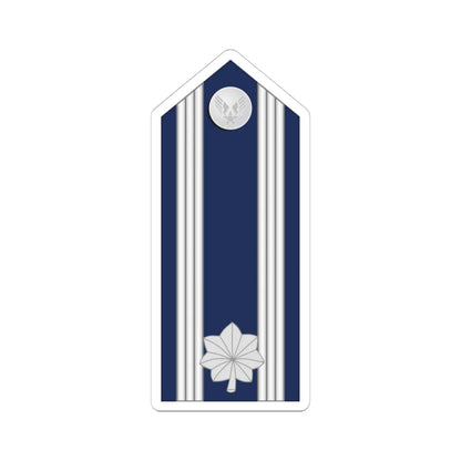 US Air force O5 mess (United States) (Military Rank) STICKER Vinyl Kiss-Cut Decal 4 Inch White - The Sticker Space