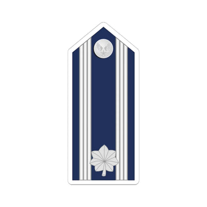 US Air force O5 mess (United States) (Military Rank) STICKER Vinyl Kiss-Cut Decal 6 Inch White - The Sticker Space