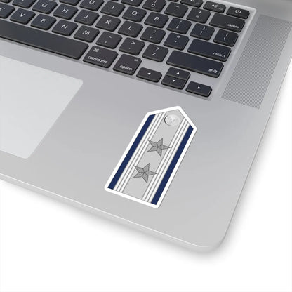 US Air force O8 mess (United States) (Military Rank) STICKER Vinyl Kiss-Cut Decal - The Sticker Space