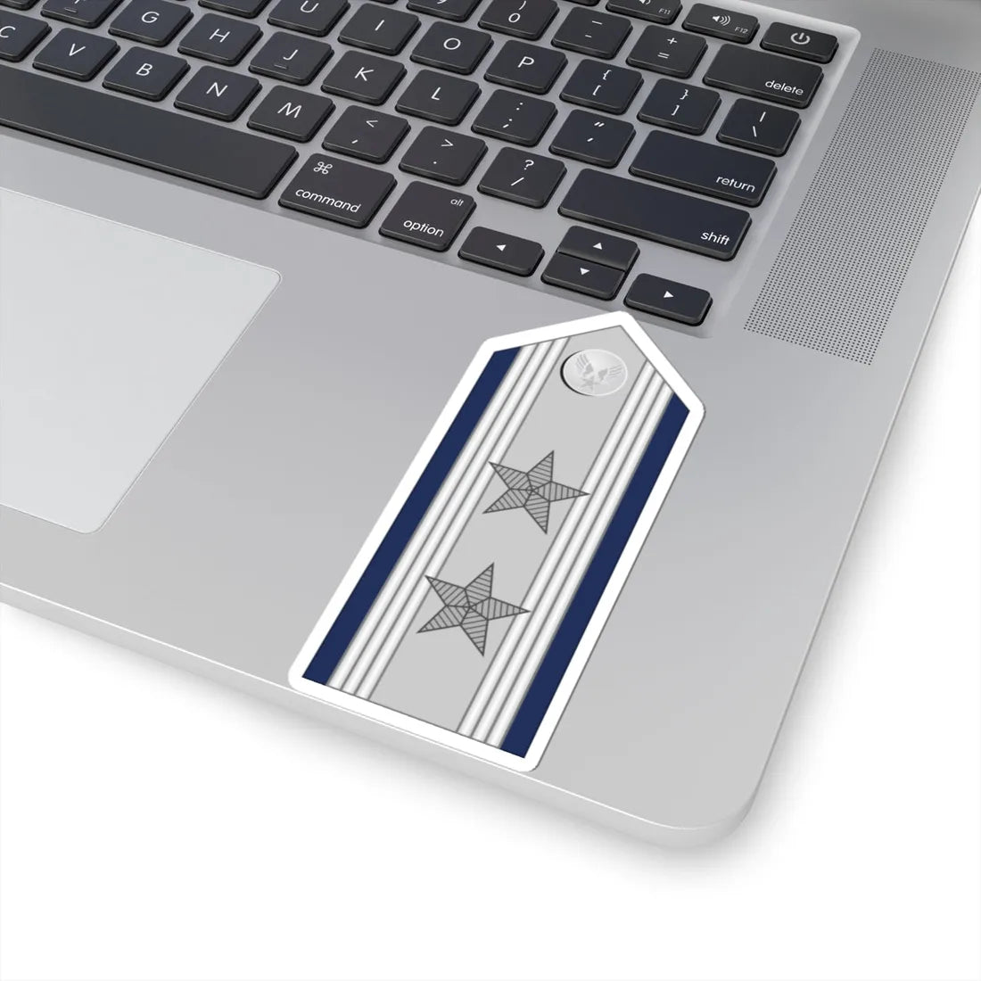 US Air force O8 mess (United States) (Military Rank) STICKER Vinyl Kiss-Cut Decal - The Sticker Space