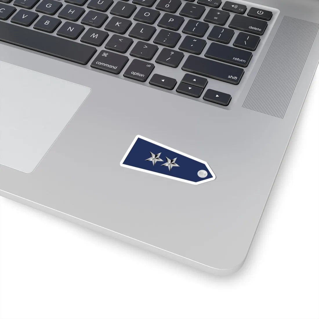 US Air Force O8 shoulderboard rotated 1949-1999 (United States) (Military Rank) STICKER Vinyl Kiss-Cut Decal - The Sticker Space