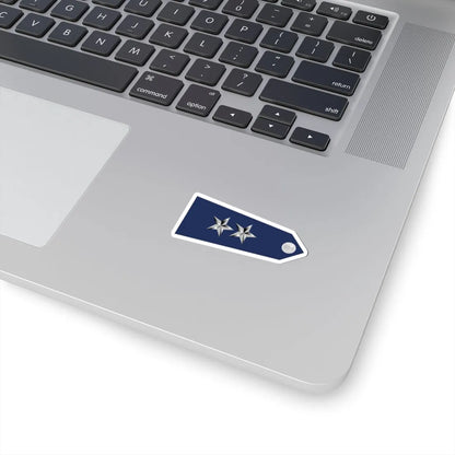 US Air Force O8 shoulderboard rotated 1949-1999 (United States) (Military Rank) STICKER Vinyl Kiss-Cut Decal - The Sticker Space
