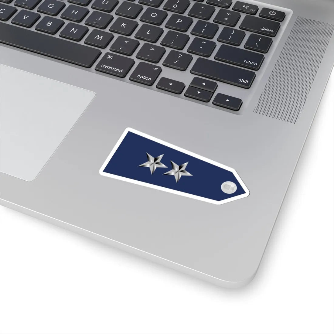 US Air Force O8 shoulderboard rotated 1949-1999 (United States) (Military Rank) STICKER Vinyl Kiss-Cut Decal - The Sticker Space