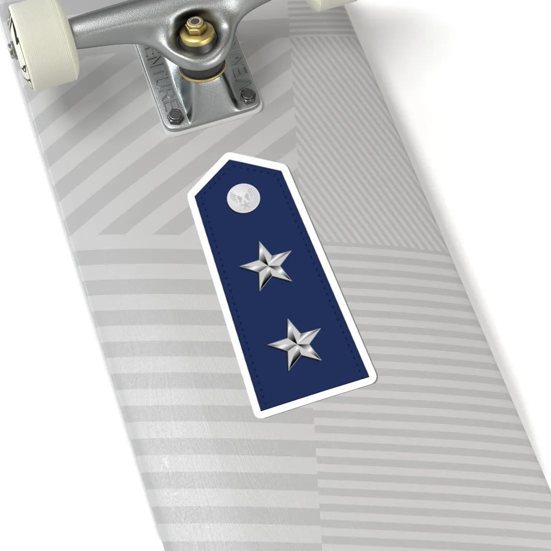 US Air Force O8 shoulderboard (United States) (Military Rank) STICKER Vinyl Kiss-Cut Decal - The Sticker Space