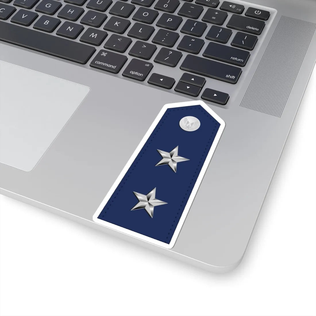 US Air Force O8 shoulderboard (United States) (Military Rank) STICKER Vinyl Kiss-Cut Decal - The Sticker Space