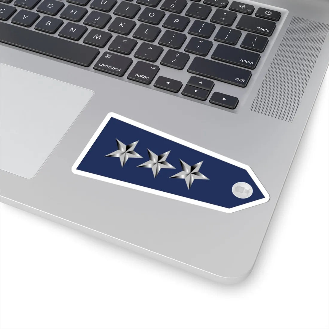 US Air Force O9 shoulderboard rotated 1949-1999 (United States) (Military Rank) STICKER Vinyl Kiss-Cut Decal - The Sticker Space