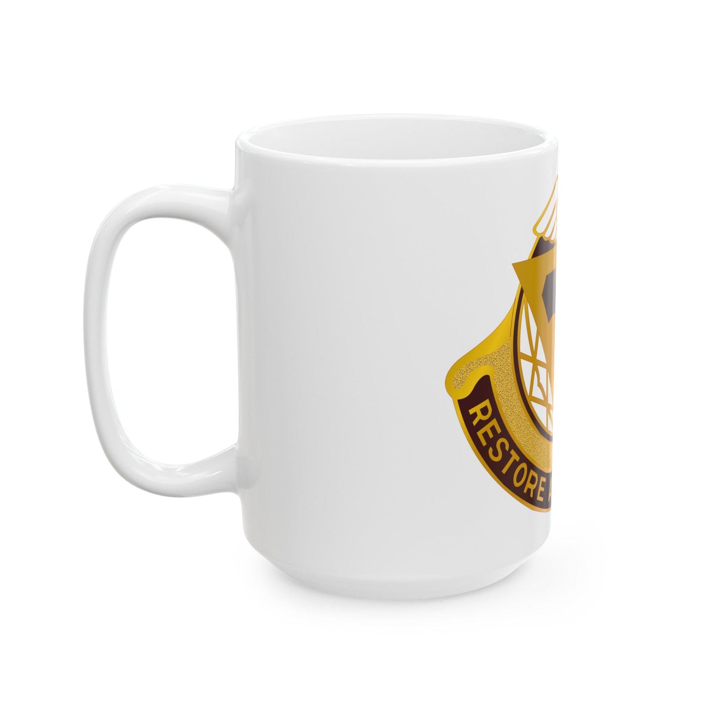 US Area Dental Laboratory Fort Sam Houston (U.S. Army) White Coffee Mug-The Sticker Space