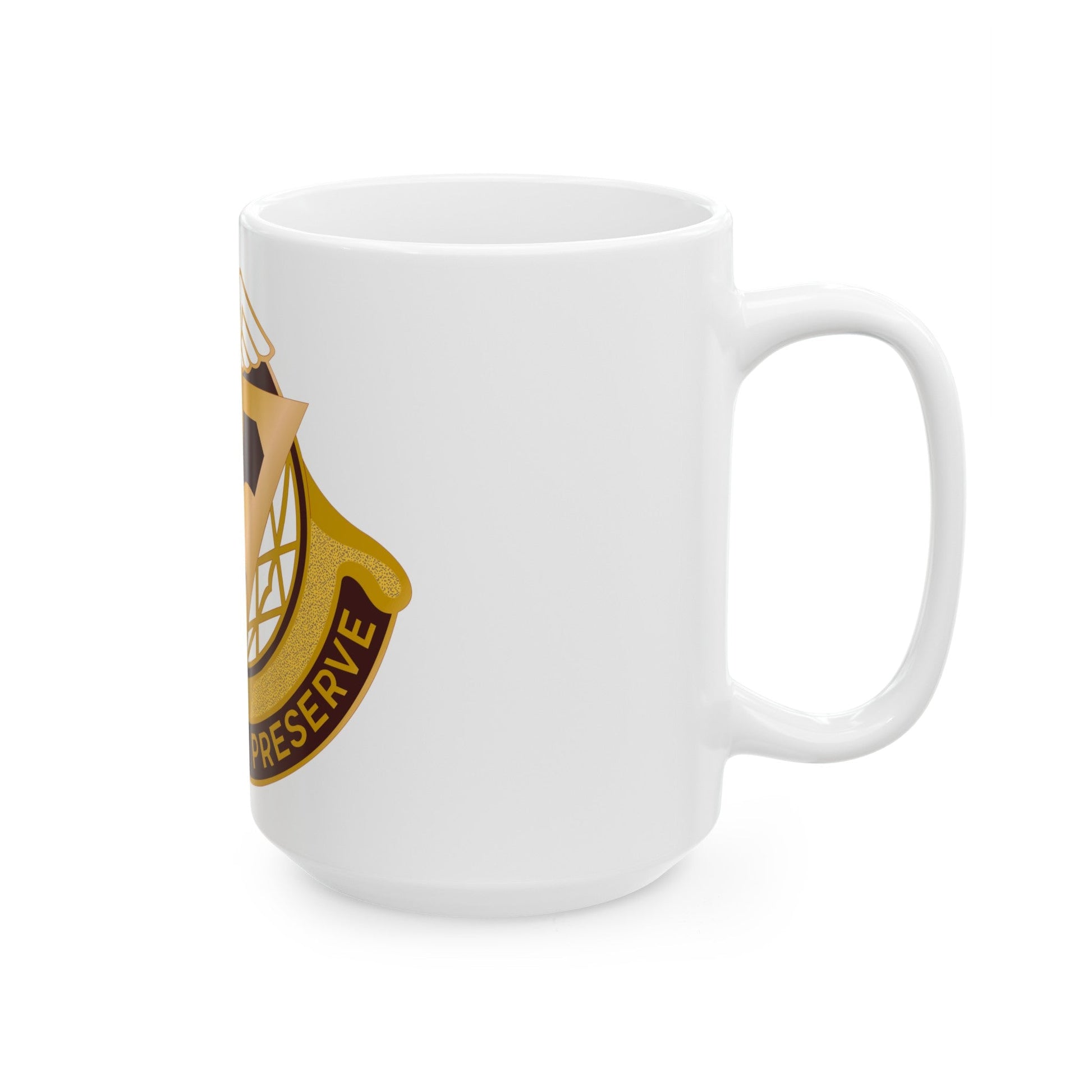 US Area Dental Laboratory Fort Sam Houston (U.S. Army) White Coffee Mug-The Sticker Space