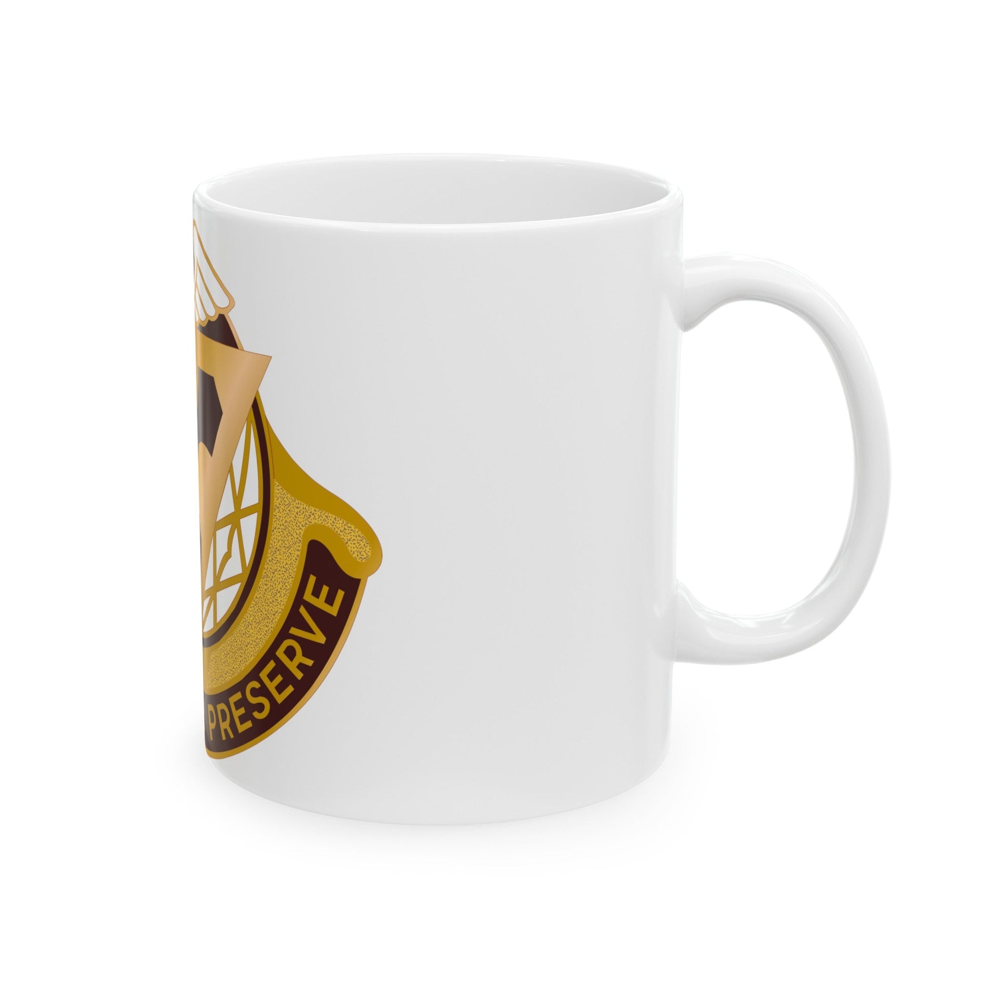 US Area Dental Laboratory Fort Sam Houston (U.S. Army) White Coffee Mug-The Sticker Space