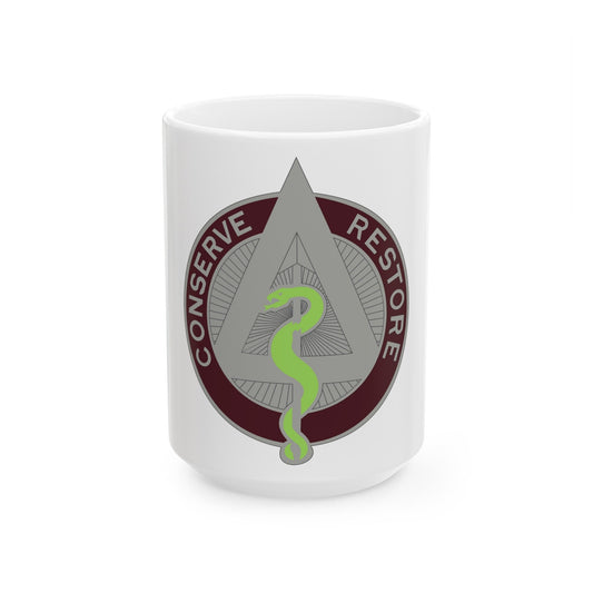 US Area Dental Laboratory Walter Reed Medical Center (U.S. Army) White Coffee Mug-15oz-The Sticker Space