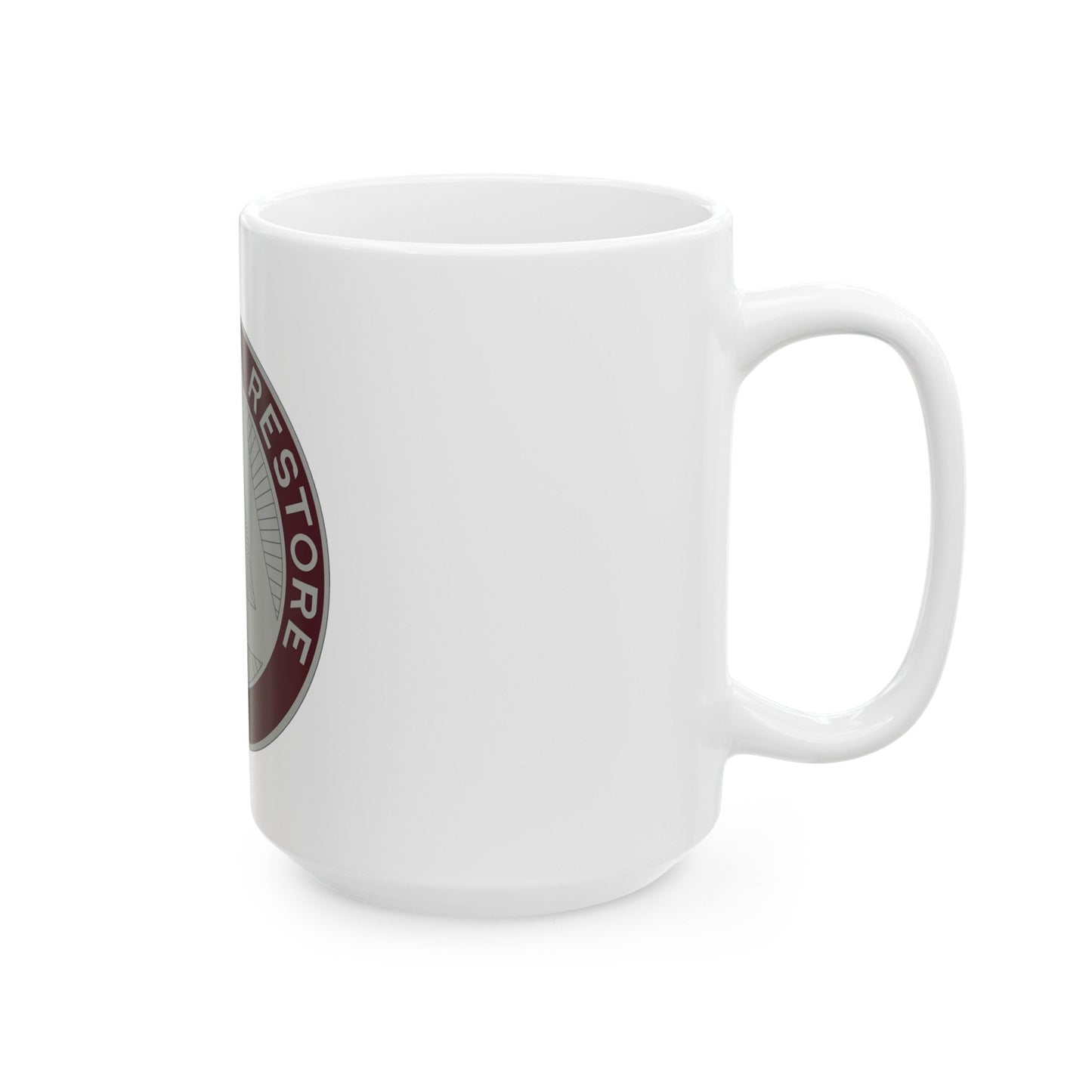 US Area Dental Laboratory Walter Reed Medical Center (U.S. Army) White Coffee Mug-The Sticker Space