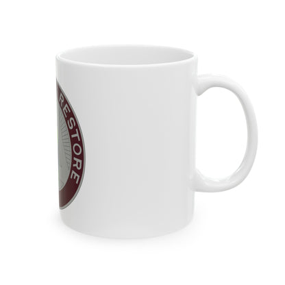 US Area Dental Laboratory Walter Reed Medical Center (U.S. Army) White Coffee Mug-The Sticker Space