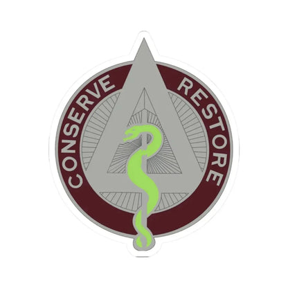 US Area Dental Laboratory Walter Reed Medical Center (U.S. Army) STICKER Vinyl Kiss-Cut Decal 2 Inch White - The Sticker Space