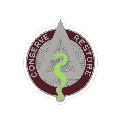 US Area Dental Laboratory Walter Reed Medical Center (U.S. Army) Transparent STICKER Die-Cut Vinyl Decal 3 Inch - The Sticker Space