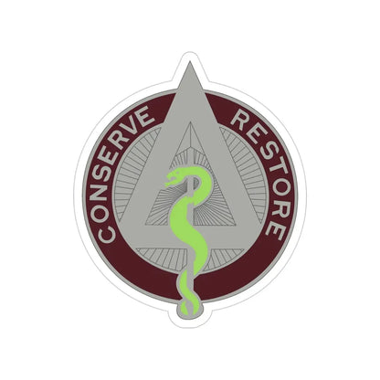 US Area Dental Laboratory Walter Reed Medical Center (U.S. Army) Transparent STICKER Die-Cut Vinyl Decal 4 Inch - The Sticker Space