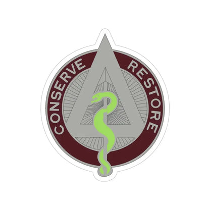 US Area Dental Laboratory Walter Reed Medical Center (U.S. Army) Transparent STICKER Die-Cut Vinyl Decal 5 Inch - The Sticker Space