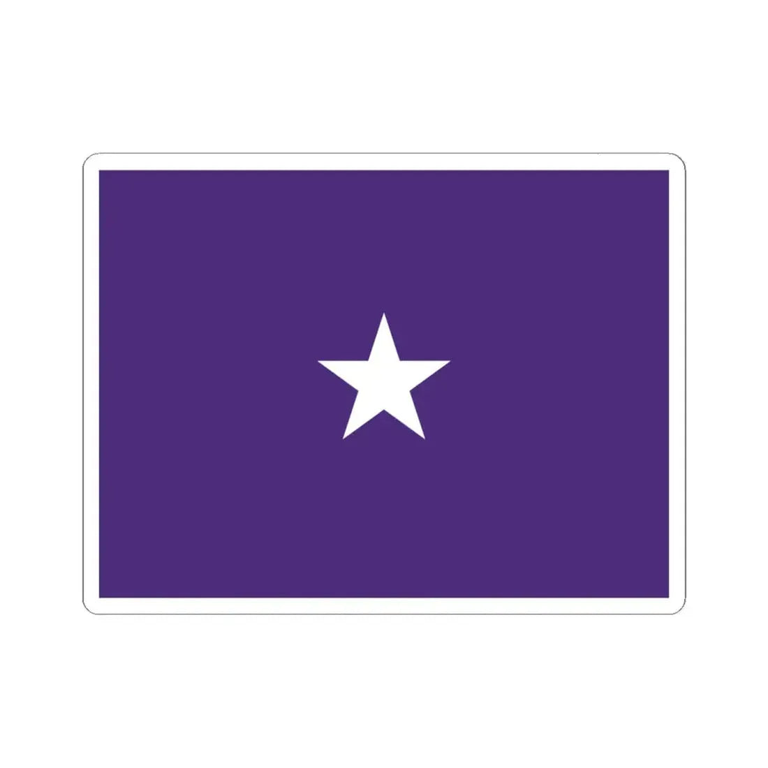 US Army Brigadier General Flag Chaplain (United States) STICKER Vinyl Kiss-Cut Decal 4 Inch White - The Sticker Space