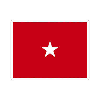 US Army Brigadier General Flag Medical (United States) STICKER Vinyl Kiss-Cut Decal 3 Inch White - The Sticker Space