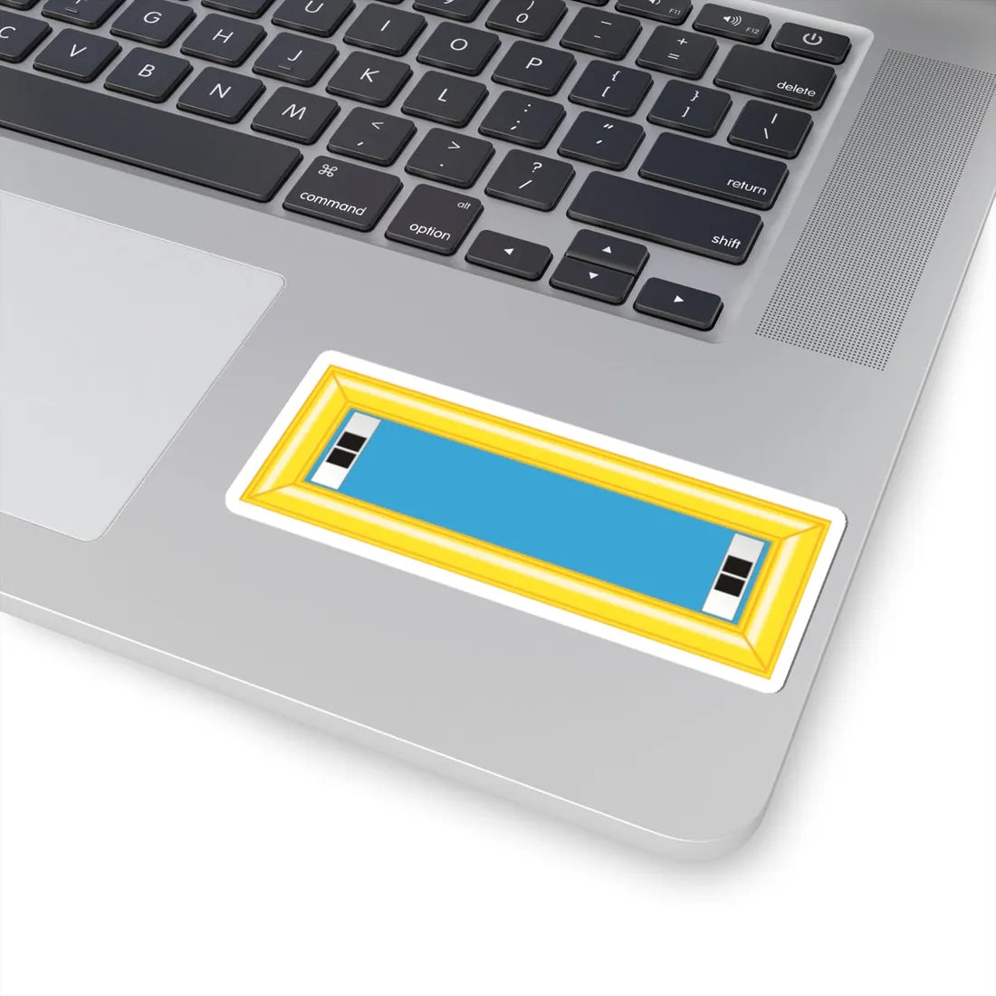 US Army CW2 shoulderboard (United States) (Military Rank) STICKER Vinyl Kiss-Cut Decal - The Sticker Space