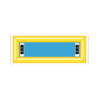 US Army CW3 shoulderboard (United States) (Military Rank) STICKER Vinyl Kiss-Cut Decal 4 Inch White - The Sticker Space