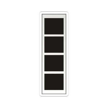 US Army CW4 (United States) (Military Rank) STICKER Vinyl Kiss-Cut Decal 4 Inch White - The Sticker Space