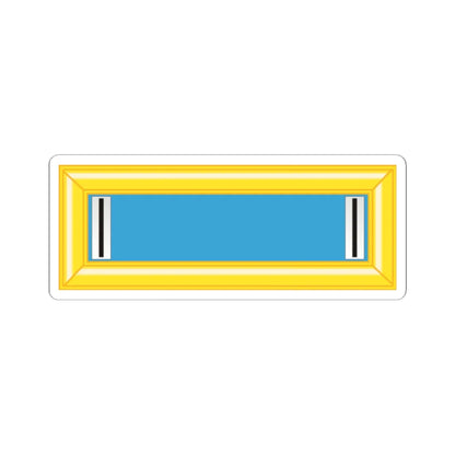 US Army CW5 shoulderboard (United States) (Military Rank) STICKER Vinyl Kiss-Cut Decal 6 Inch White - The Sticker Space