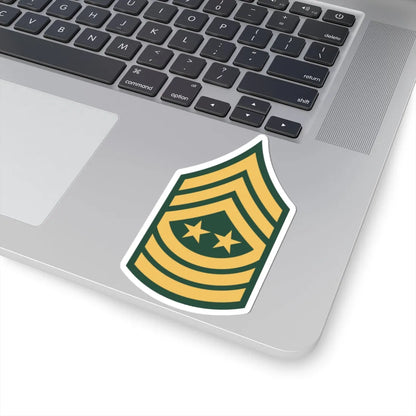 US Army E 9 SMA old (United States) (Military Rank) STICKER Vinyl Kiss-Cut Decal - The Sticker Space