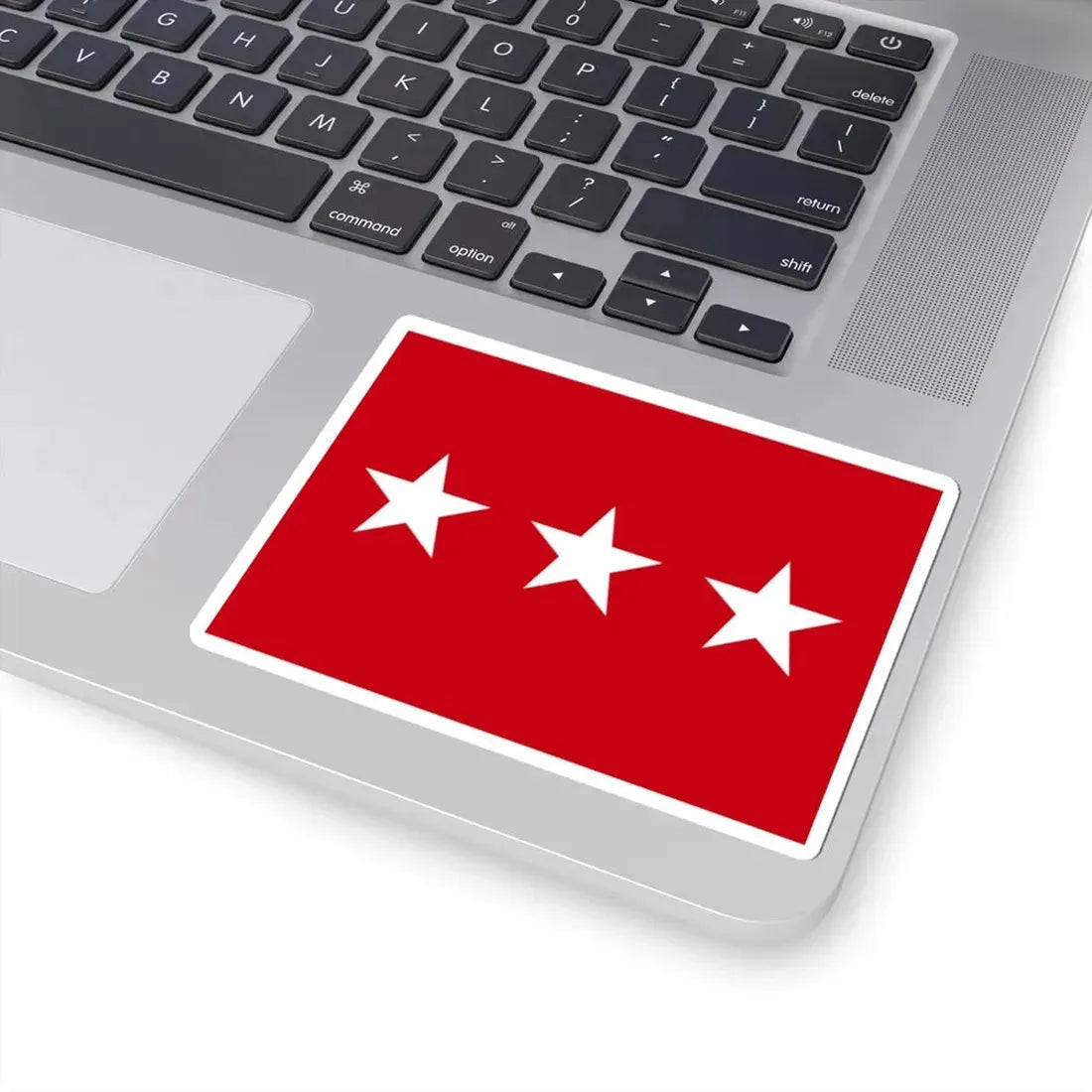 US Army Lieutenant General Flag Medical (United States) STICKER Vinyl Kiss-Cut Decal - The Sticker Space