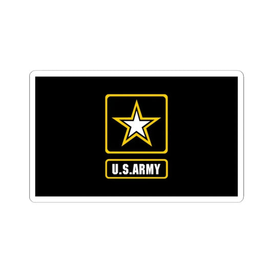 US Army logo flag (United States) STICKER Vinyl Kiss-Cut Decal 2 Inch White - The Sticker Space