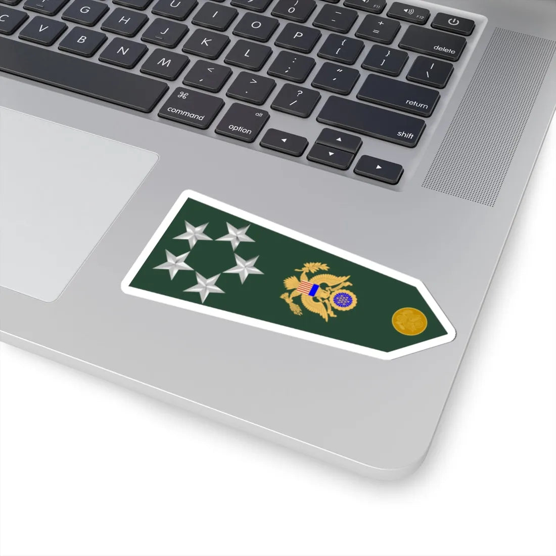 U.S. Army O 11 shoulderboard rotated 1959-2015 (United States) (Military Rank) STICKER Vinyl Kiss-Cut Decal - The Sticker Space