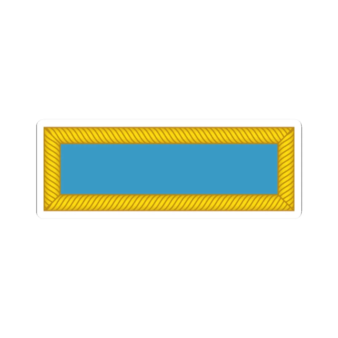 US Army O1 1861 (United States) (Military Rank) STICKER Vinyl Kiss-Cut Decal 2 Inch White - The Sticker Space