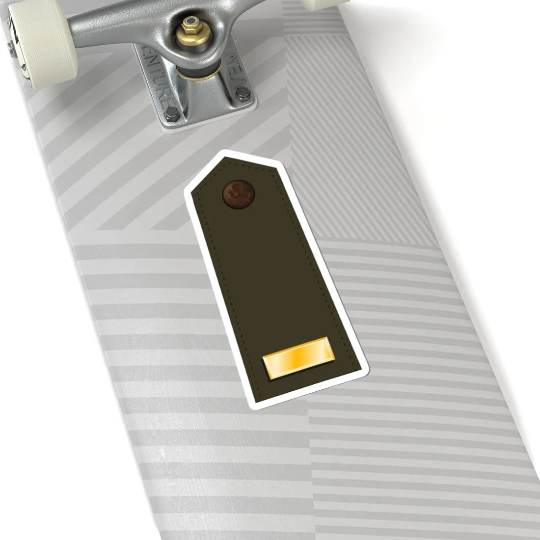 US Army O1 Army greens (United States) (Military Rank) STICKER Vinyl Kiss-Cut Decal - The Sticker Space