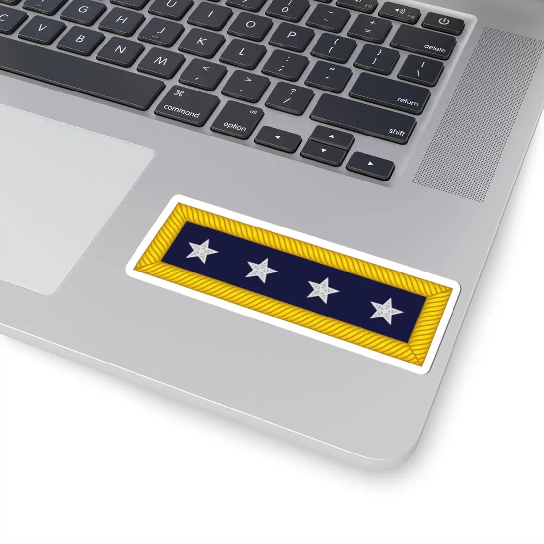 US Army O10 1866 (United States) (Military Rank) STICKER Vinyl Kiss-Cut Decal - The Sticker Space