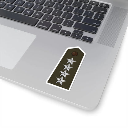 US Army O10 Army greens (United States) (Military Rank) STICKER Vinyl Kiss-Cut Decal - The Sticker Space