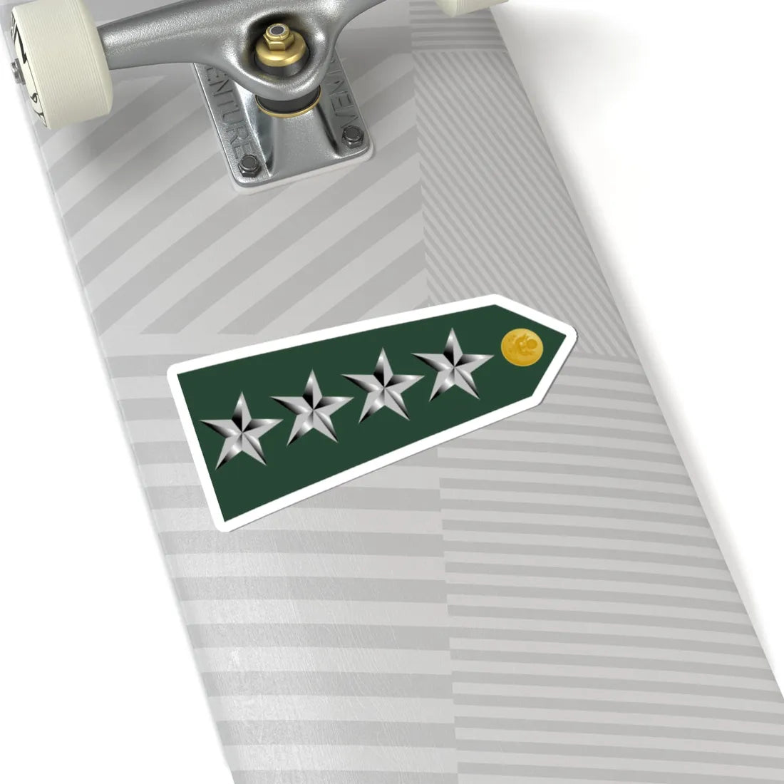 US Army O10 shoulderboard rotated 1959-2015 (United States) (Military Rank) STICKER Vinyl Kiss-Cut Decal - The Sticker Space