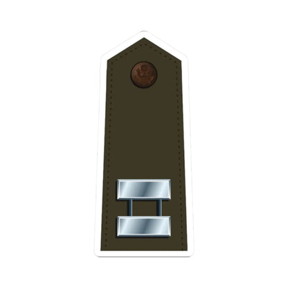 US Army O3 Army greens (United States) (Military Rank) STICKER Vinyl Kiss-Cut Decal 2 Inch White - The Sticker Space
