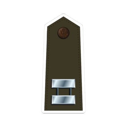 US Army O3 Army greens (United States) (Military Rank) STICKER Vinyl Kiss-Cut Decal 3 Inch White - The Sticker Space
