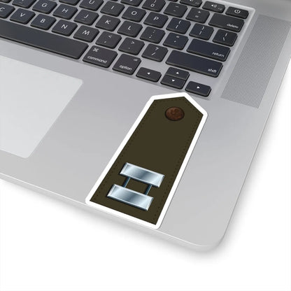 US Army O3 Army greens (United States) (Military Rank) STICKER Vinyl Kiss-Cut Decal - The Sticker Space