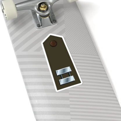 US Army O3 Army greens (United States) (Military Rank) STICKER Vinyl Kiss-Cut Decal - The Sticker Space