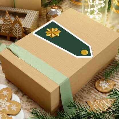 US Army O4 shoulderboard rotated (United States) (Military Rank) STICKER Vinyl Kiss-Cut Decal - The Sticker Space